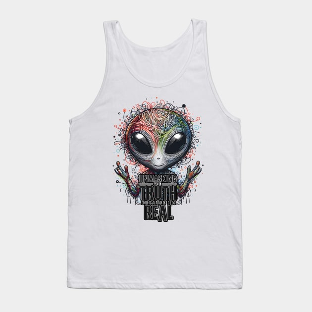 Conspiracy Theories : The Truth is Out There Tank Top by Cutetopia